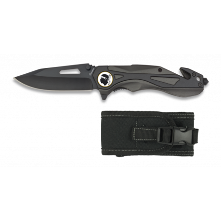 Navaja Albainox. Negra. H: 8.3CM