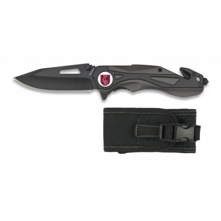 Navaja Albainox. Negra. H: 8.3CM