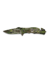 Navaja Albainox  Camo Verde. H: 8