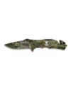 Navaja Albainox  Camo Verde. H: 8
