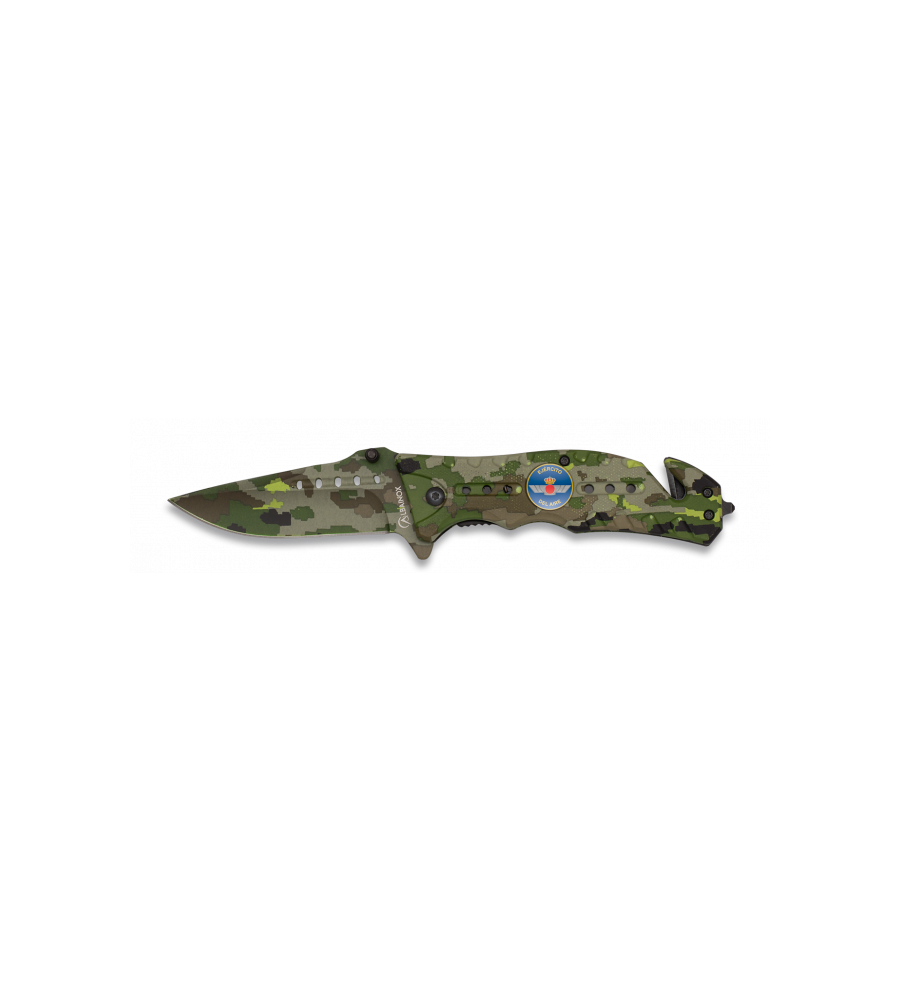 Navaja Albainox  Camo Verde. H: 8