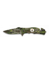 Navaja Albainox  Camo Verde. H: 8