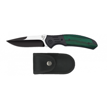 Navaja Albainox negra / stamina verde H.