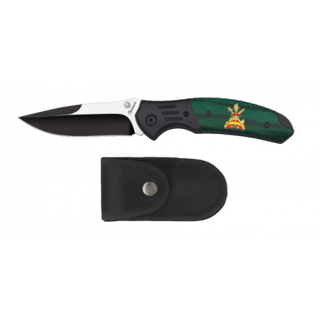 Navaja Albainox negra / verde Legión