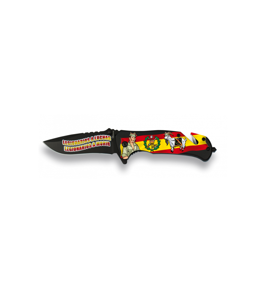 navaja albainox  seguridad LEGION.