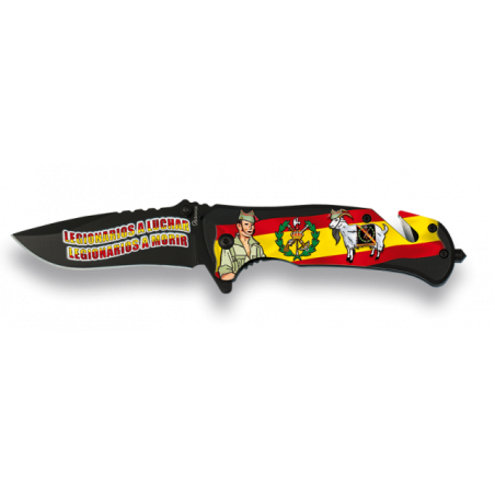 navaja albainox  seguridad LEGION.