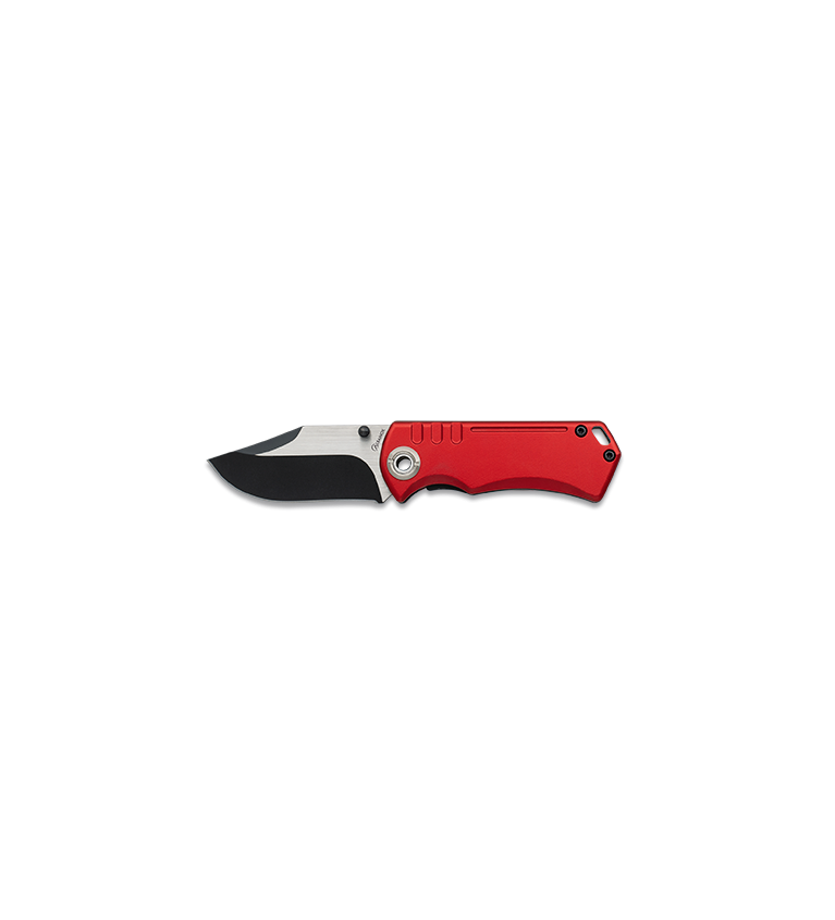 navaja albainox roja con tornilleria cal