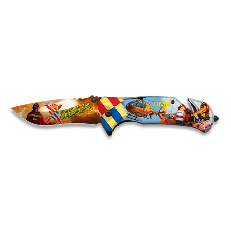 navaja albainox  seguridad UME. h:8.1