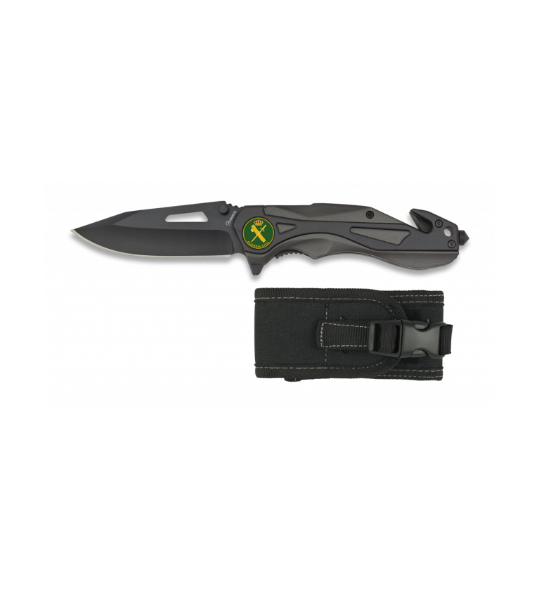 Navaja Albainox. Negra. H: 8.3CM