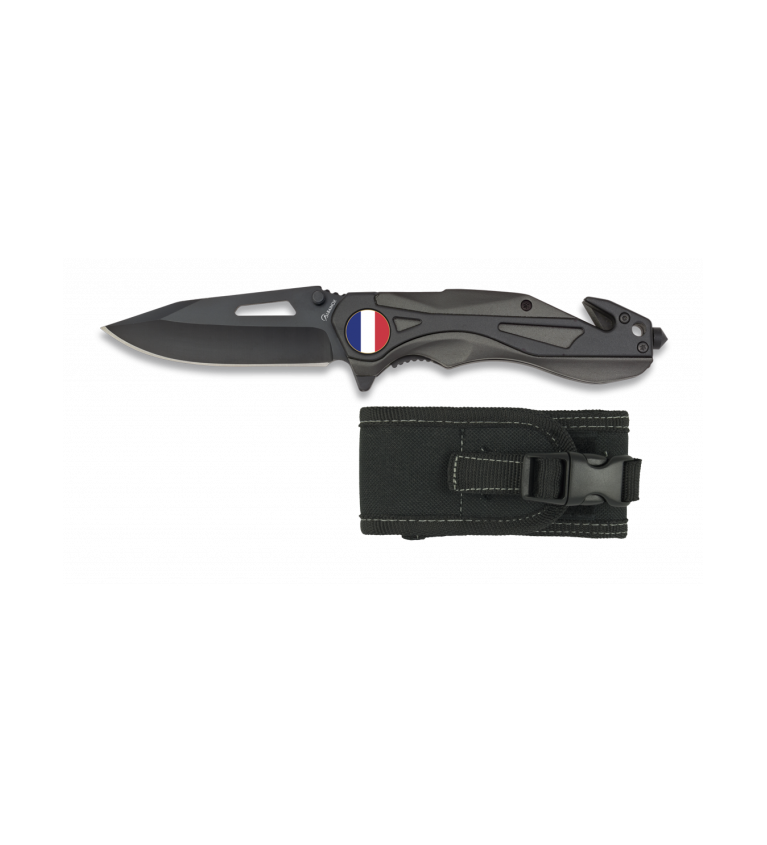 Navaja Albainox. Negra. H: 8.3CM