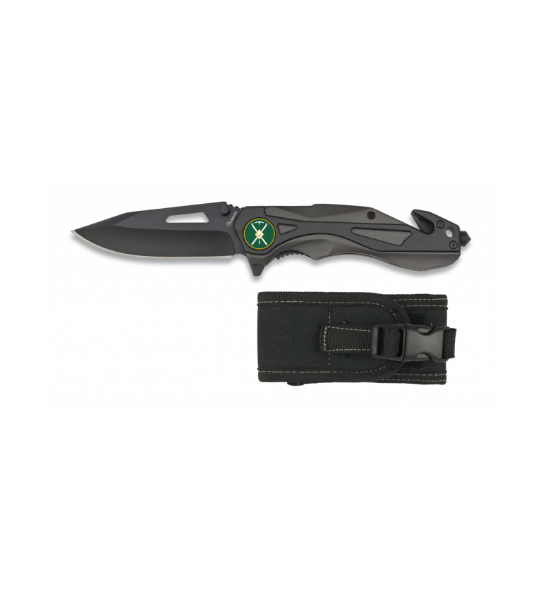 Navaja Albainox. Negra. H: 8.3CM