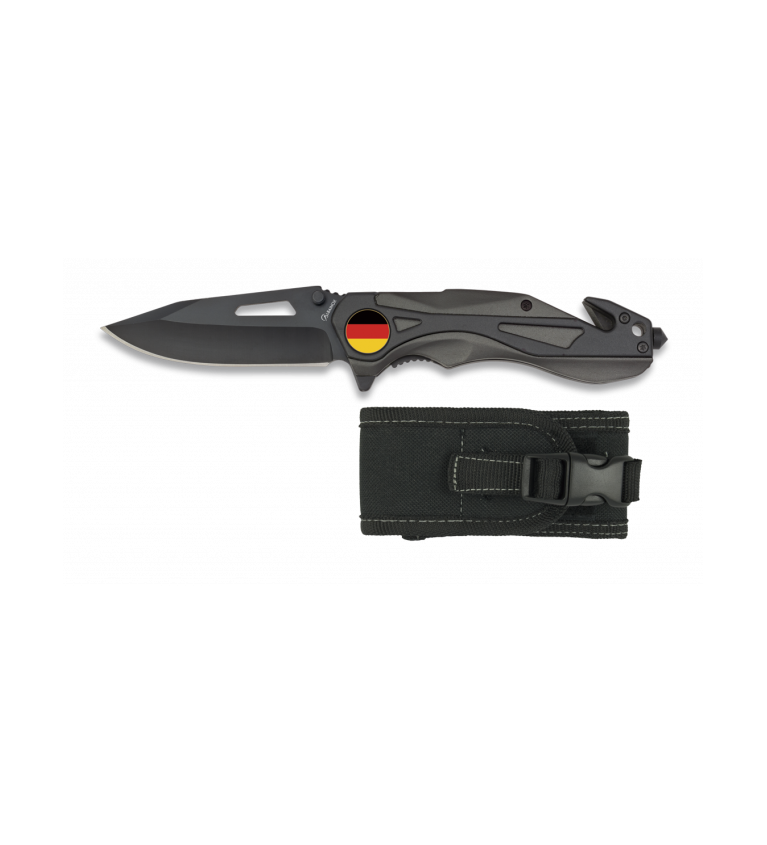 Navaja Albainox. Negra. H: 8.3CM