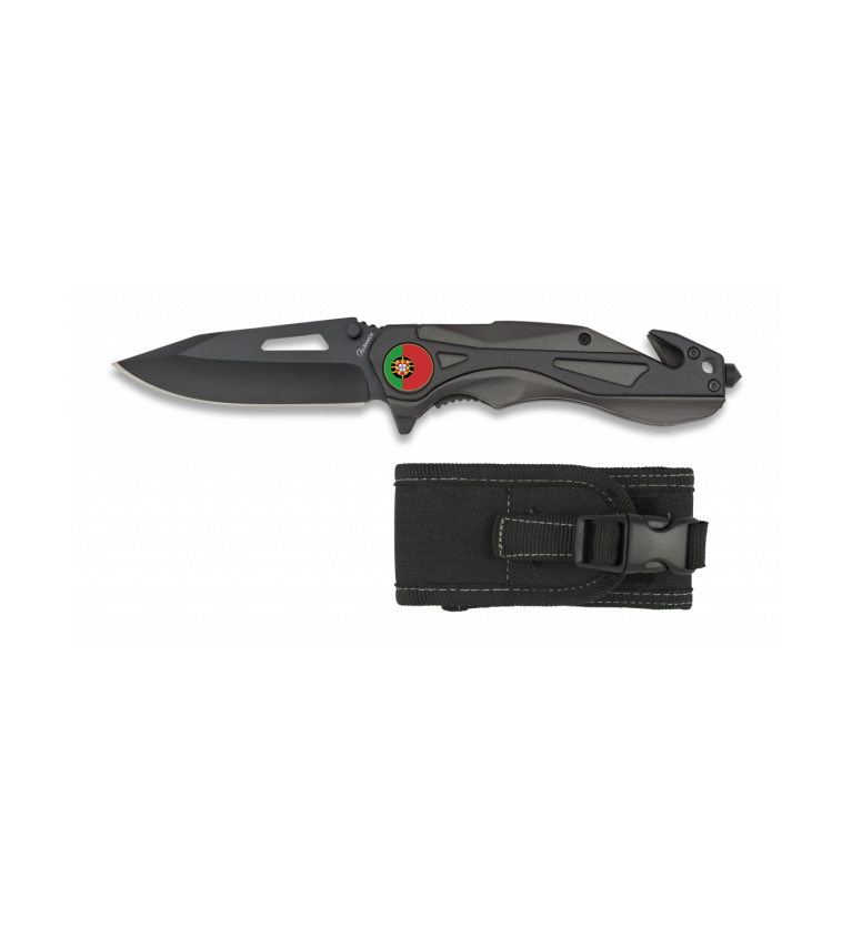 Navaja Albainox. Negra. H: 8.3CM