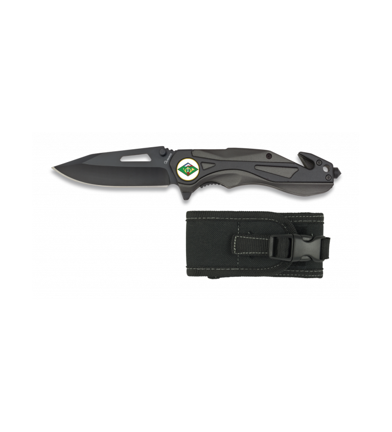 Navaja Albainox. Negra. H: 8.3CM