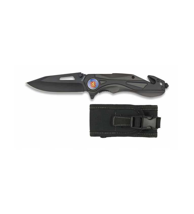 Navaja Albainox. Negra. H: 8.3CM