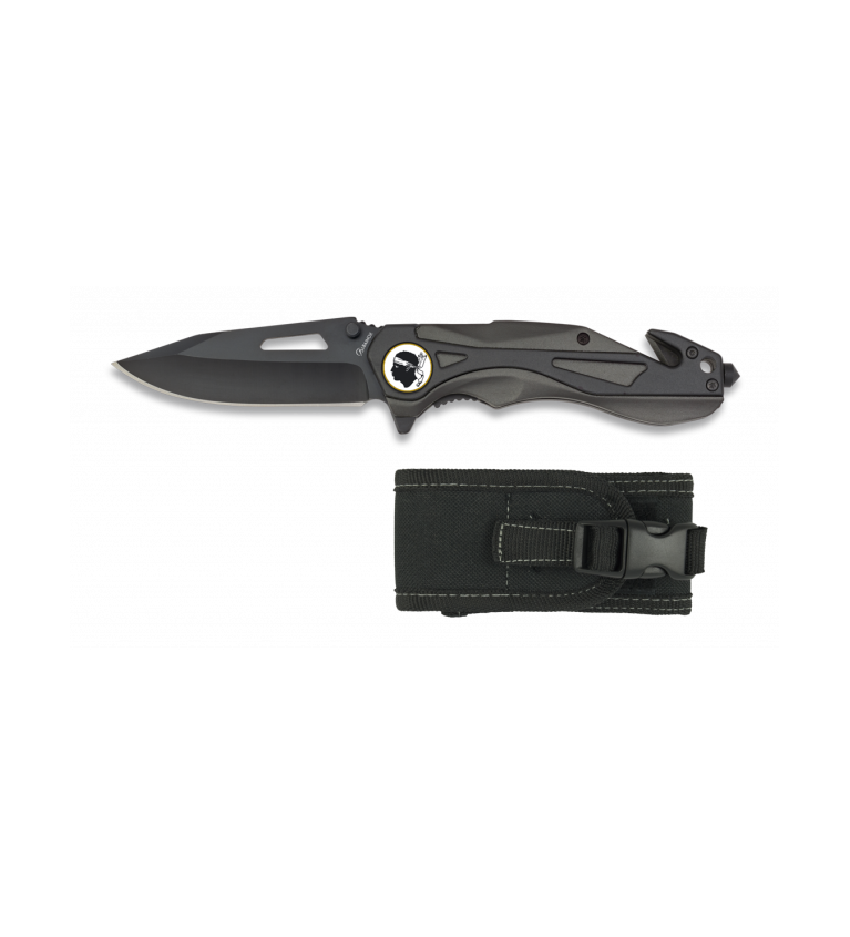 Navaja Albainox. Negra. H: 8.3CM