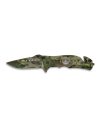 Navaja Albainox  Camo Verde. H: 8