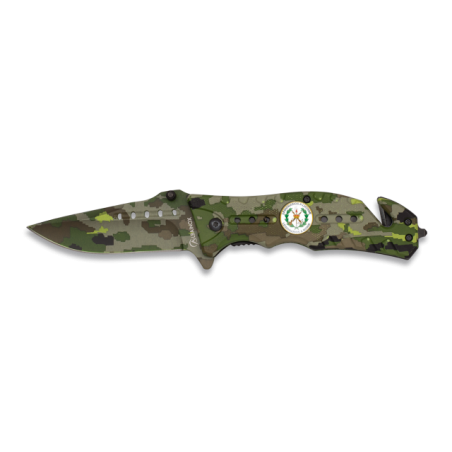 Navaja Albainox  Camo Verde. H: 8