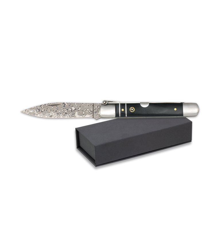 N. MACHETE Nº 1. Stamina negra damasco.