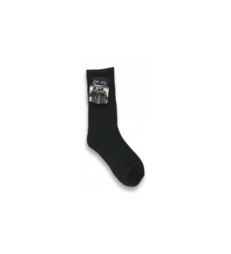 Calcetines Barbaric Negros. Talla única