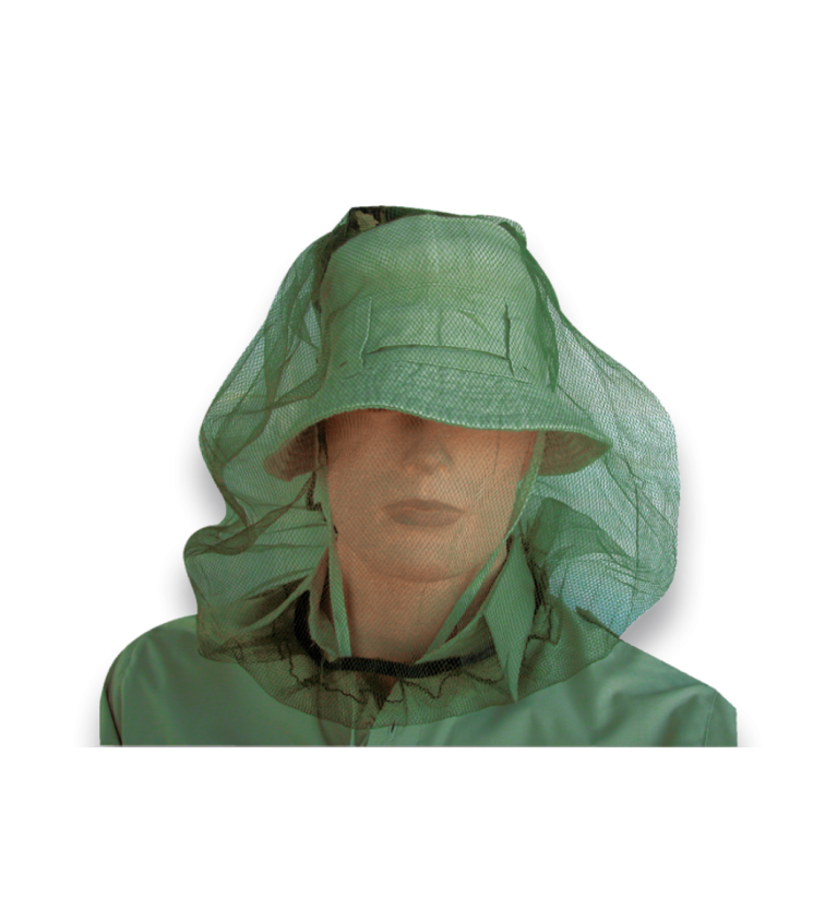 Mosquitera de cabeza. Color: VERDE