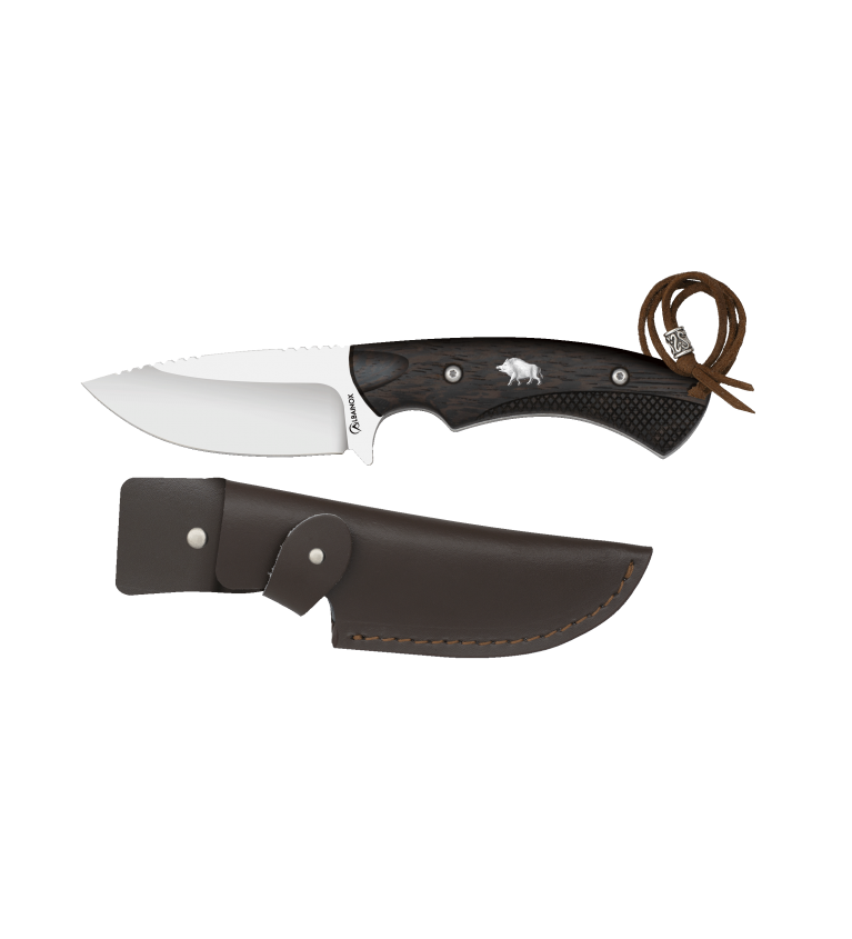 Cuchillo caza Albainox Jabalí. funda