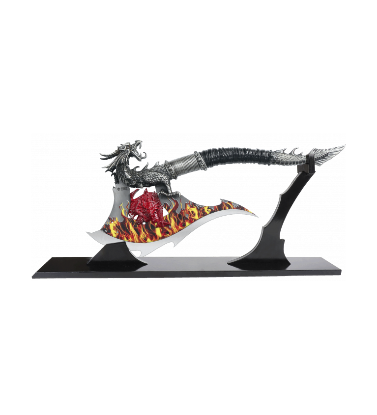 hacha Tole10 fantasia con peana.