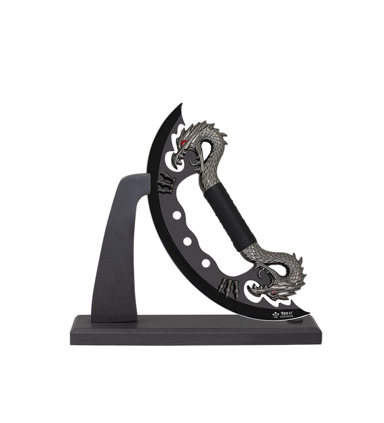 Cuchillo Ornamentación Tole 10 dragones