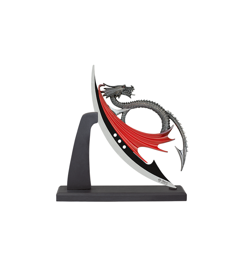 Cuchillo Ornamentación Tole 10 dragón