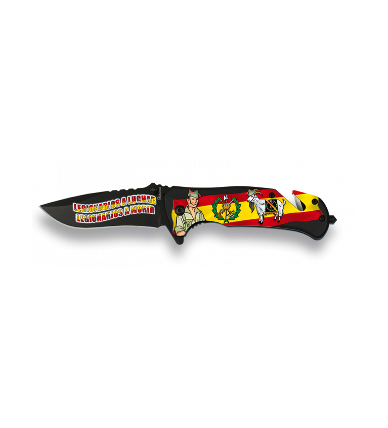 navaja albainox  seguridad LEGION.