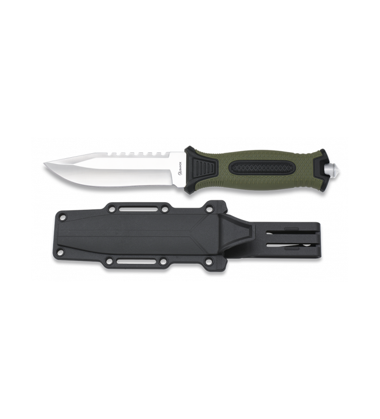 Cuchillo Albainox funda rigida. H: 12 cm