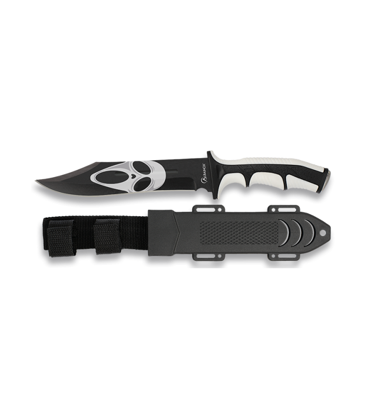 Cuchillo táctico Albainox calavera