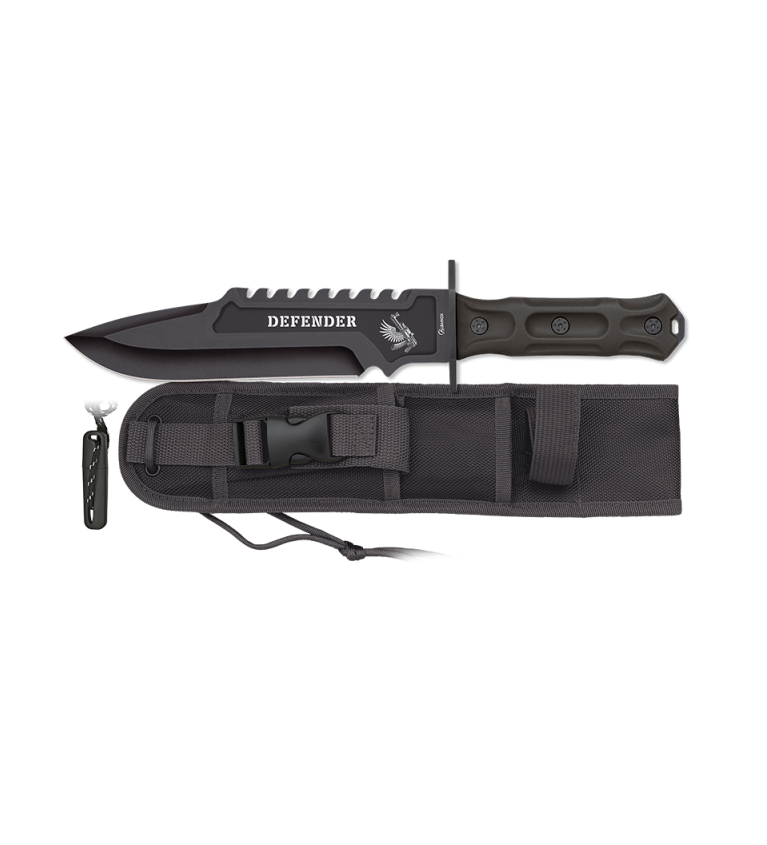 cuchillo Albainox tactico negro