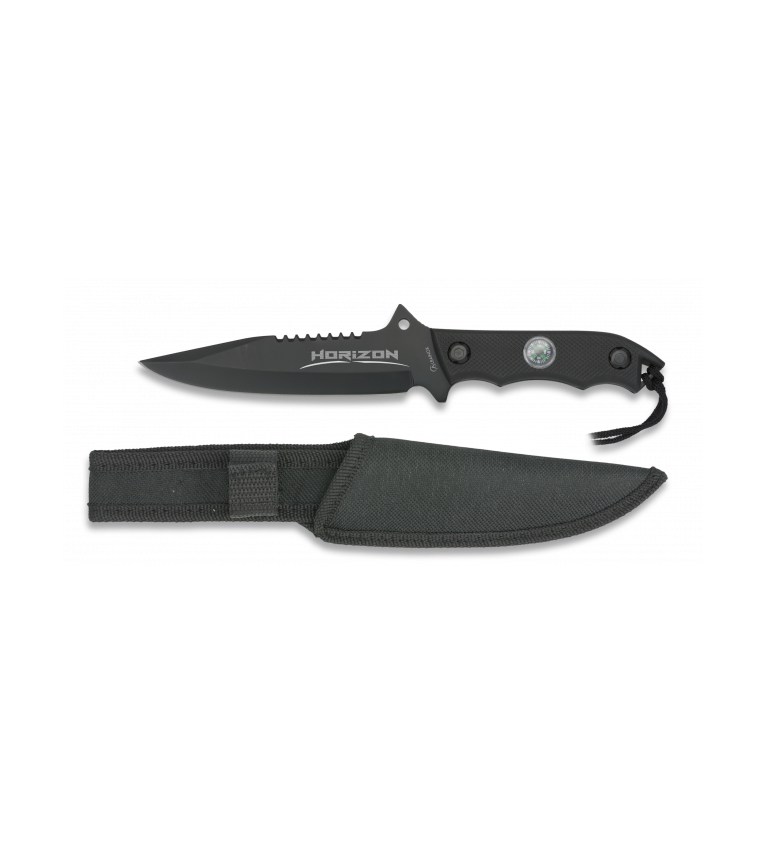 cuchillo Albainox HORIZON. negro. h:13.2