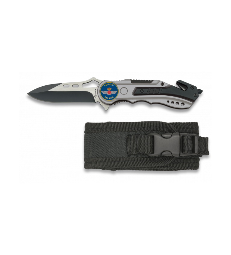 Navaja Albainox gris sin sierra. h:6.5