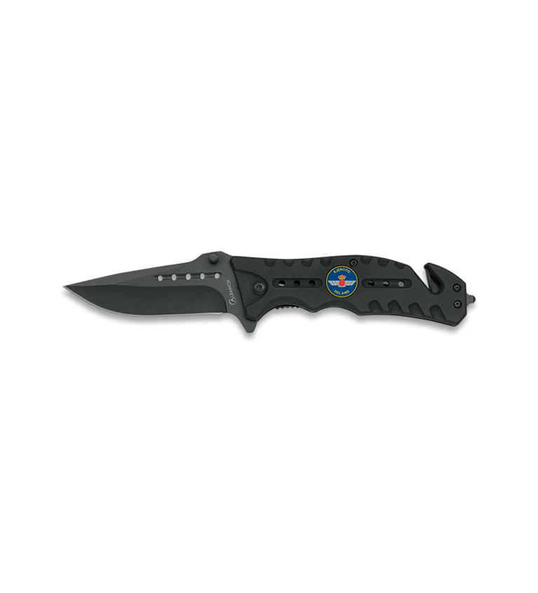 Navaja Negra ALBAINOX. CHAPA.