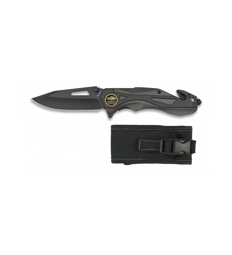 Navaja Albainox. Negra. H: 8.3CM