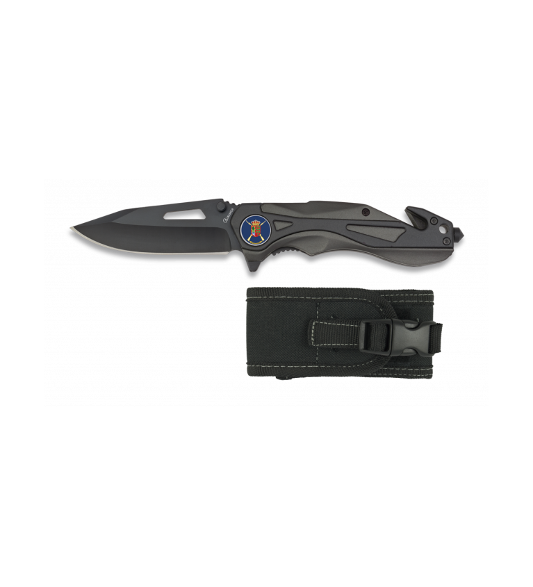 Navaja Albainox. Negra. H: 8.3CM