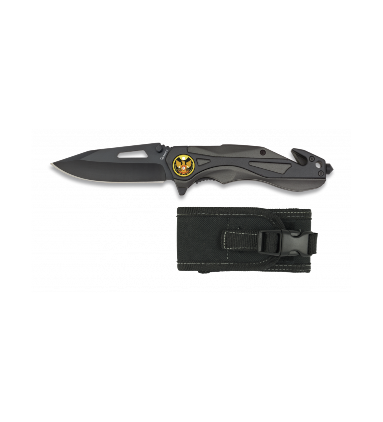 Navaja Albainox. Negra. H: 8.3CM