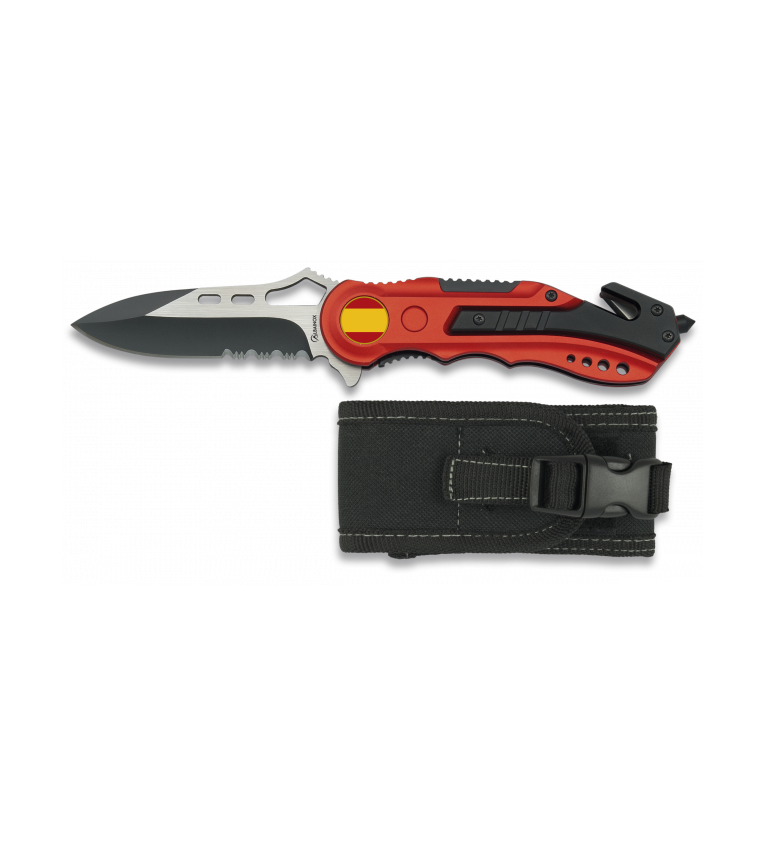 navaja albainox  seguridad con funda.8.1