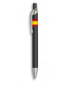 Boligrafo aluminio color negro. B. Esp.