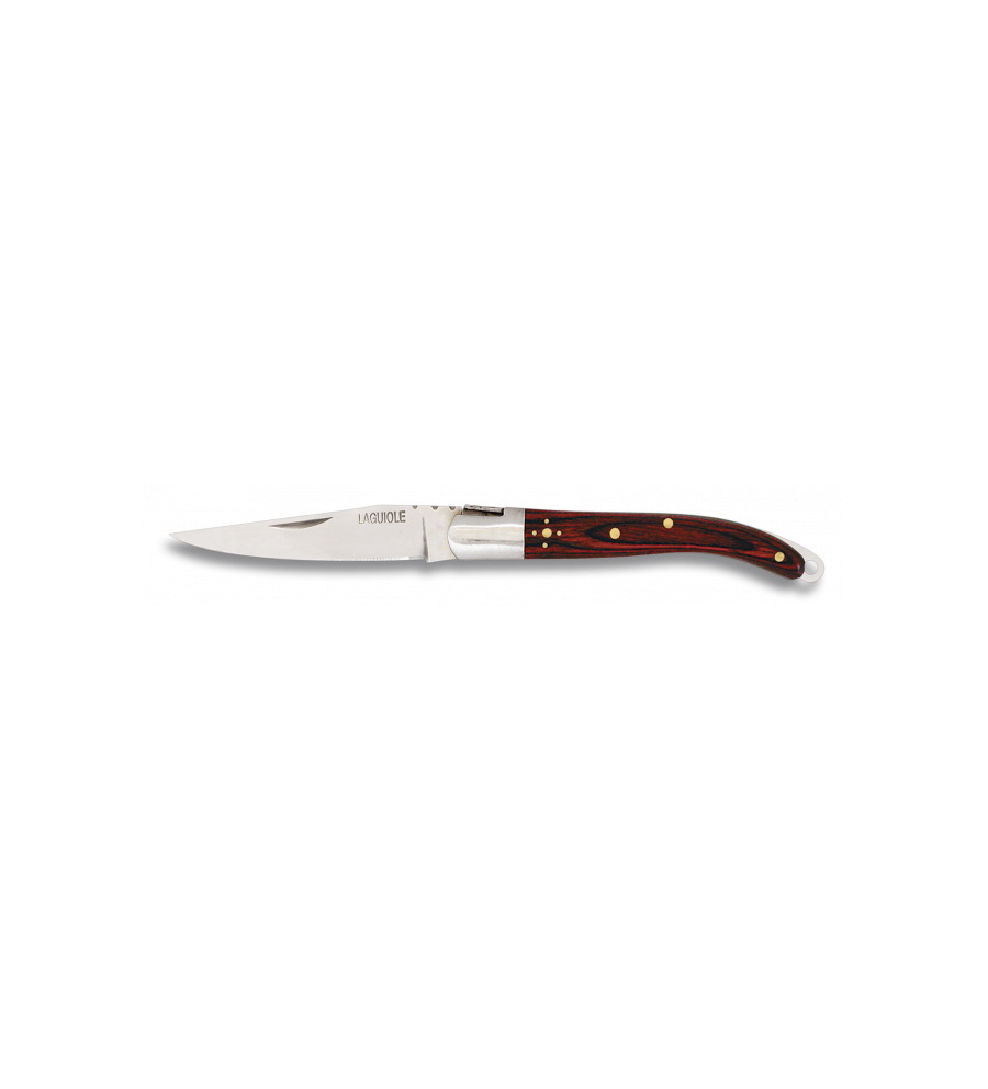 Navaja LAGUIOLE.Mikarta Roja.Hoja: 6cm