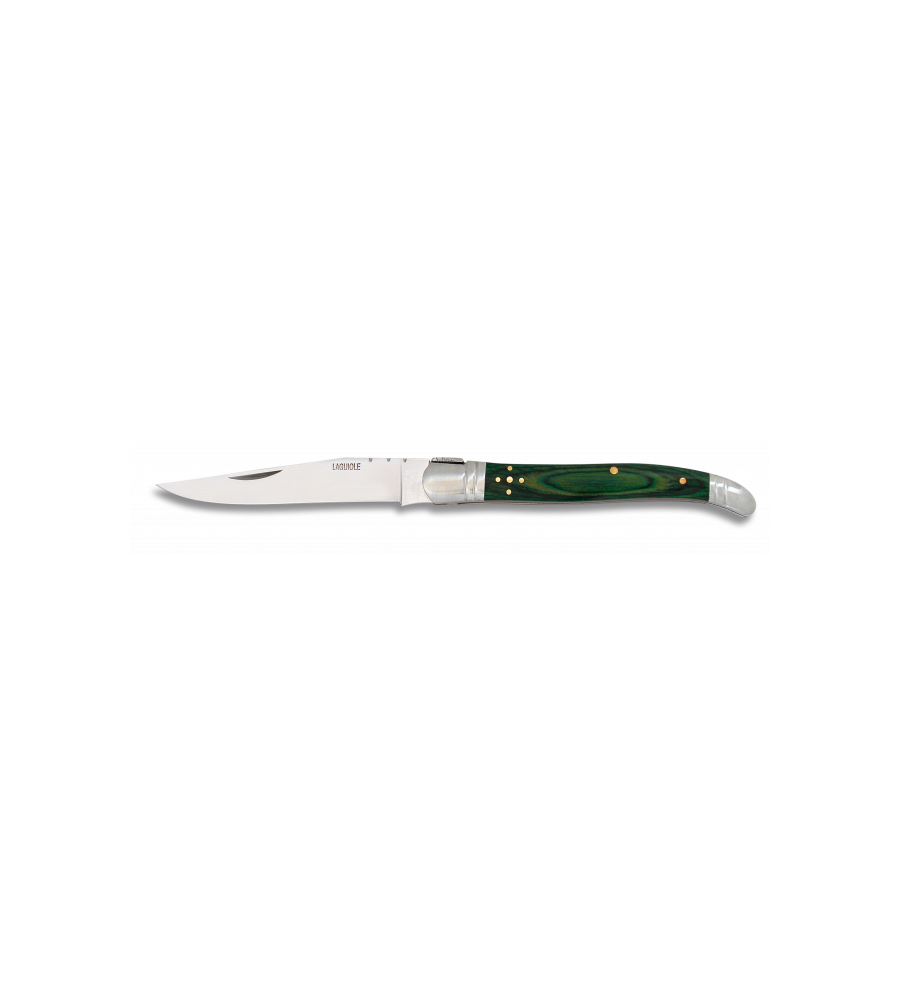 Navaja LAGUIOLE.Mikarta Verde.Hoja:9.5cm