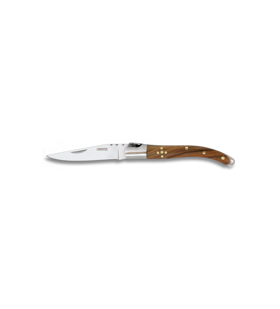 Navaja LAGUIOLE.Madera Natural.Hoja:6.5