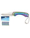 Navaja Albainox acero colorful  Set 6 pz