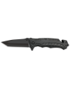 Navaja táctica ALBAINOX negra  h: 9 cm