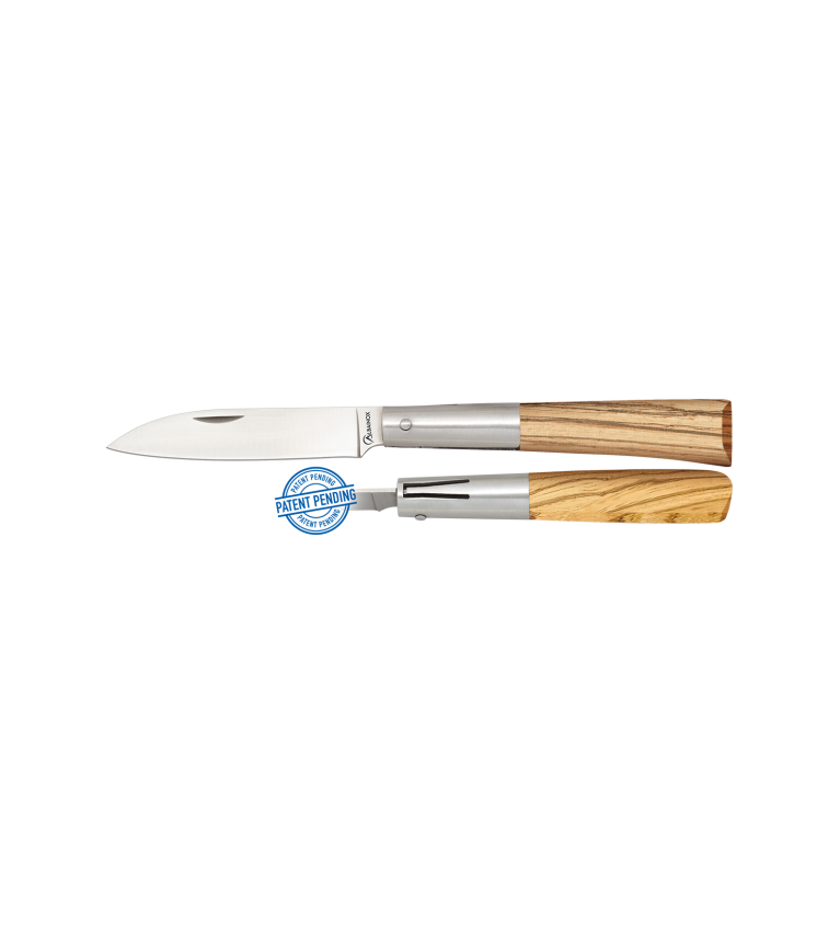 navaja albainox madera zebra. piston. ho