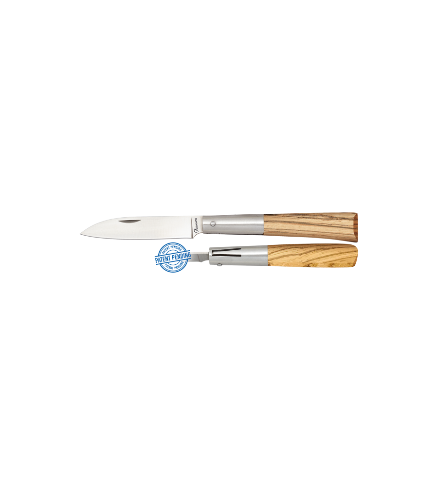 navaja albainox madera zebra. piston. ho