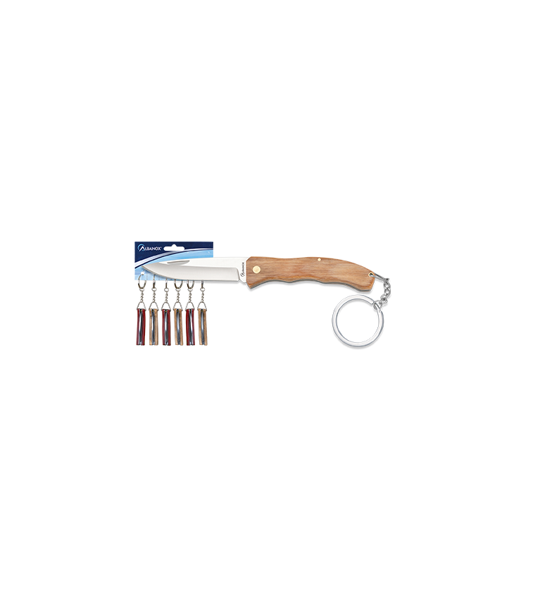 navaja Albainox madera llavero. H. 5.1 c