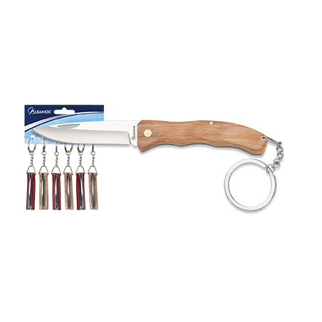 navaja Albainox madera llavero. H. 5.1 c